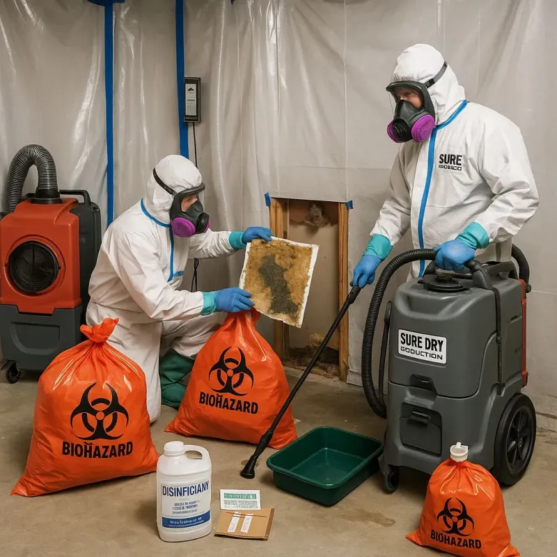Contaminated Water Handling Protocols process in Chatham, NJ